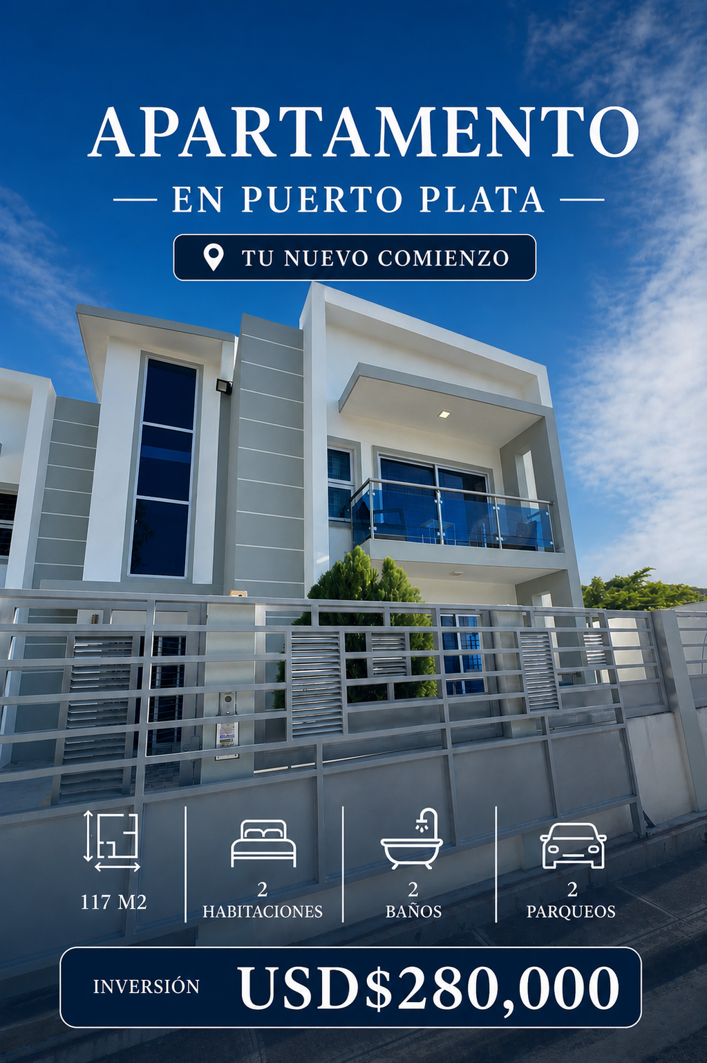 APARTAMENTO EN VENTA PUERTO PLATA