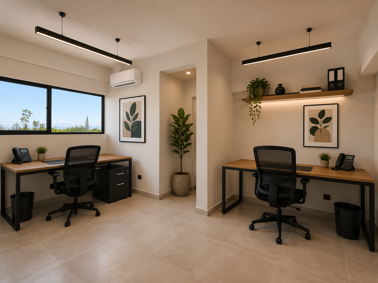 Oficina Coworking con Todos los Servicios 4D | DIX Business Center 04