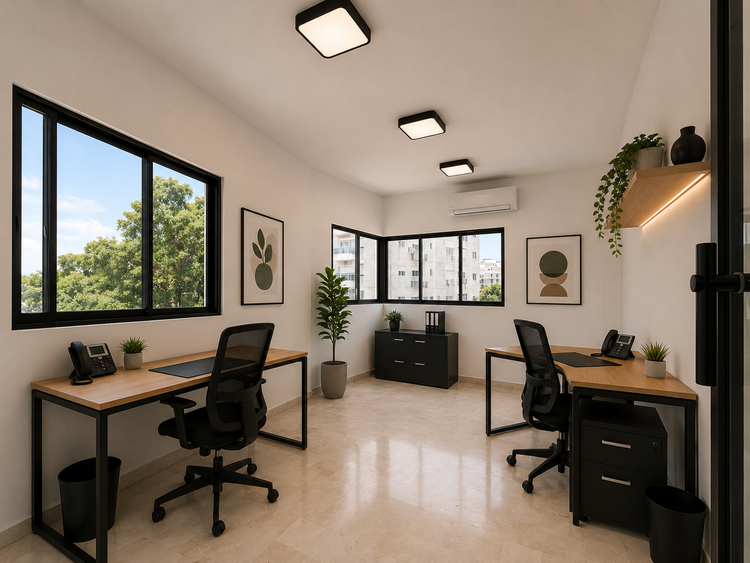 Oficina Privada en el Centro de la Ciudad 4A | DIX Business Center 04